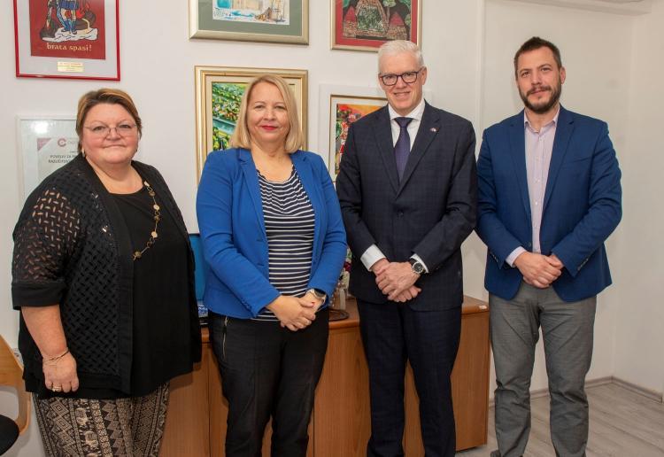 Veleposlanik Australije posjetio Sisak Veleposlanik Australije posjetio Sisak