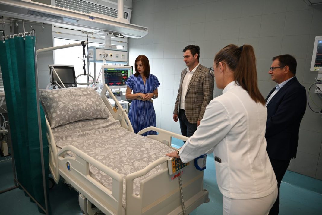 Otvorena potpuno modernizirana Jedinica intenzivnog liječenja sisačke bolnice Otvorena potpuno modernizirana Jedinica intenzivnog liječenja sisačke bolnice