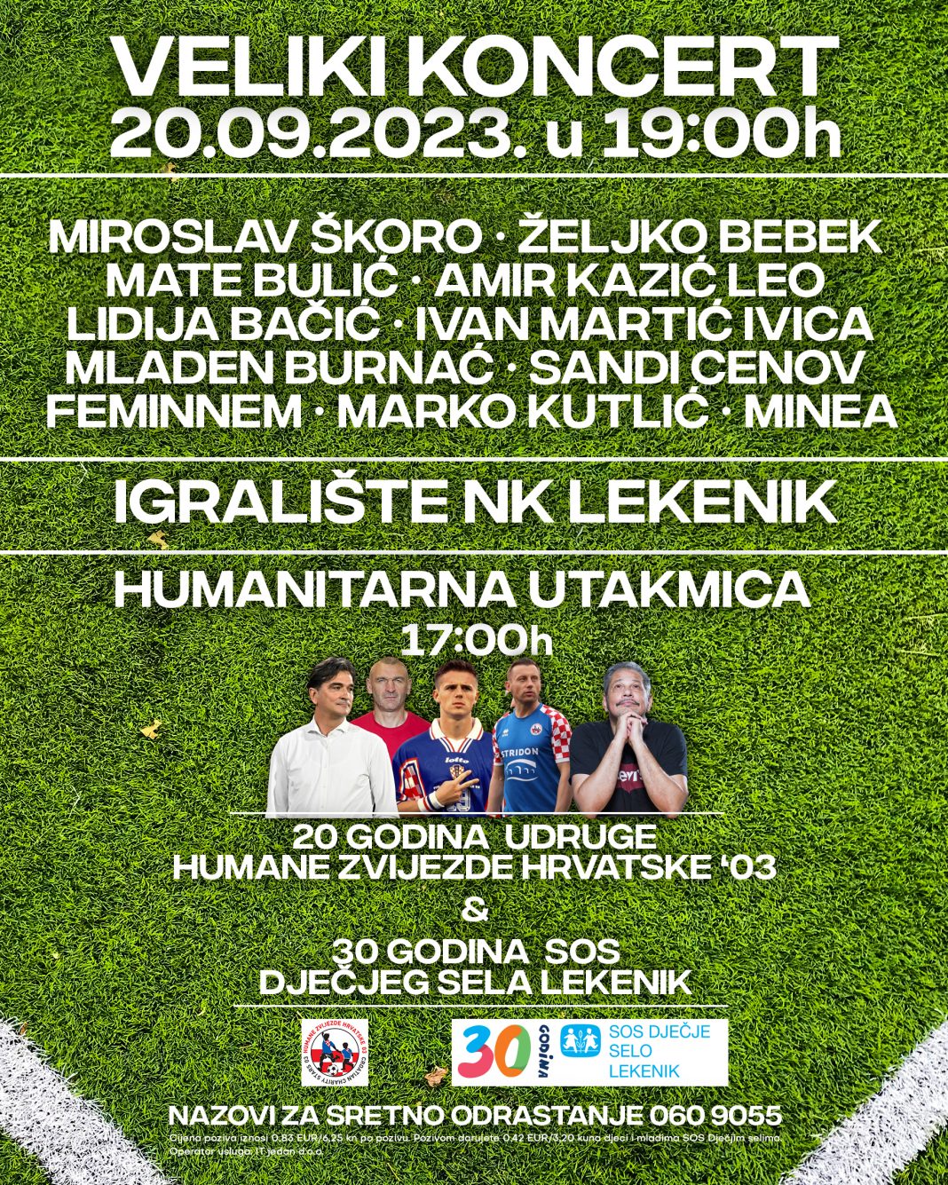 Veliki humanitarni sportsko-glazbeni spektakl u Lekeniku Veliki humanitarni sportsko-glazbeni spektakl u Lekeniku