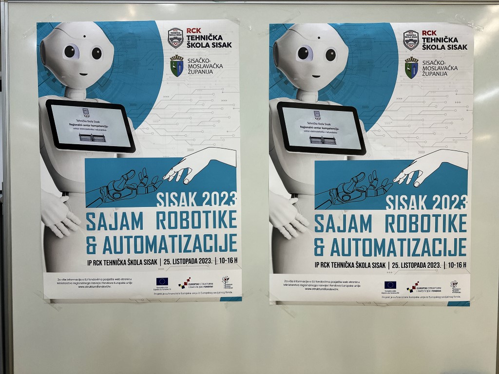Najavljen Sajam robotike i automatizacije u Sisku – održat će se 25. listopada Najavljen Sajam robotike i automatizacije u Sisku – održat će se 25. listopada