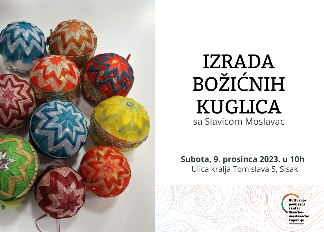 Kreativna radionica izrade božićnog nakita Kreativna radionica izrade božićnog nakita