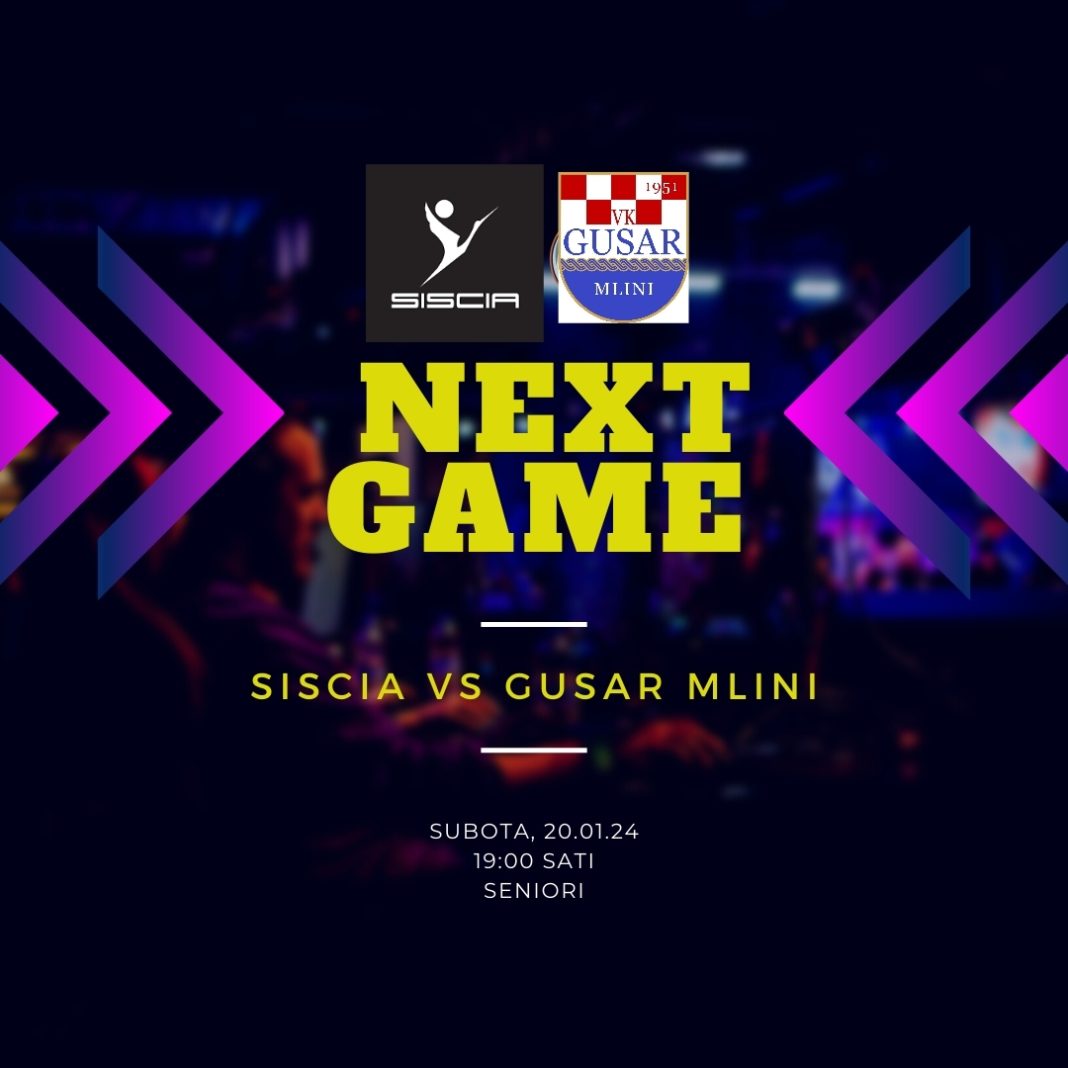 U subotu vaterpolo – Siscia dočekuje Gusare iz Mlina U subotu vaterpolo – Siscia dočekuje Gusare iz Mlina
