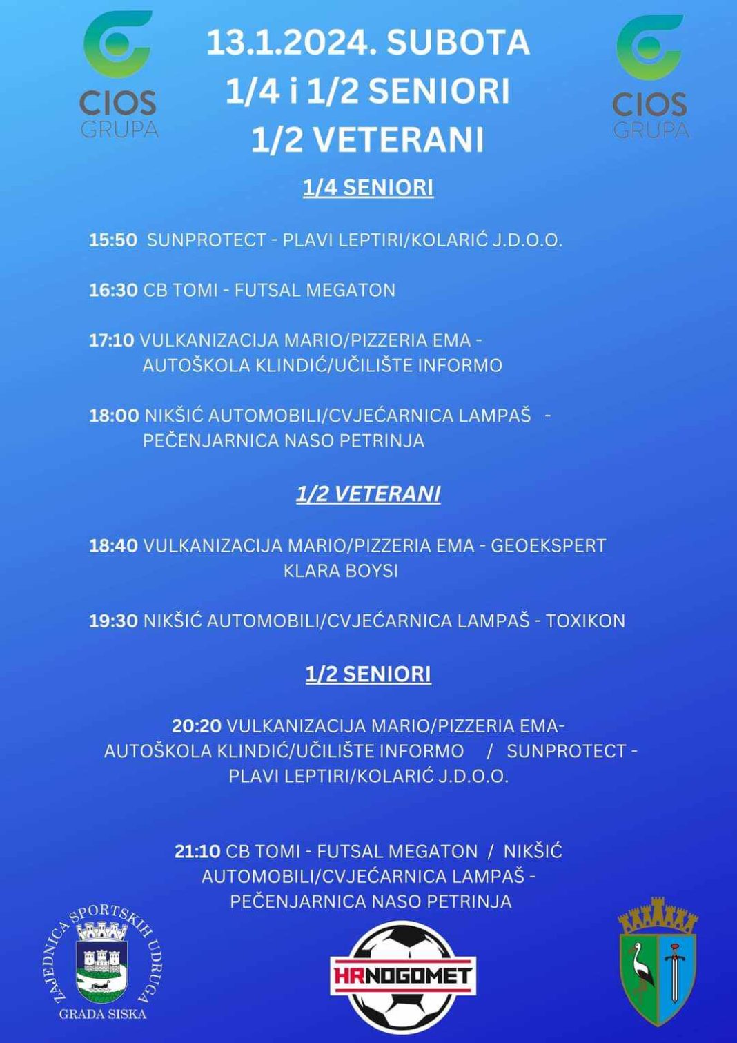 Ovog vikenda završnica 44. Šikića Ovog vikenda završnica 44. Šikića