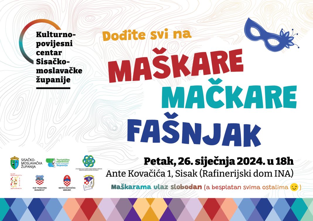 Tradicijske maškare Sisačko-moslavačke županije u Domu rafinerije Tradicijske maškare Sisačko-moslavačke županije u Domu rafinerije