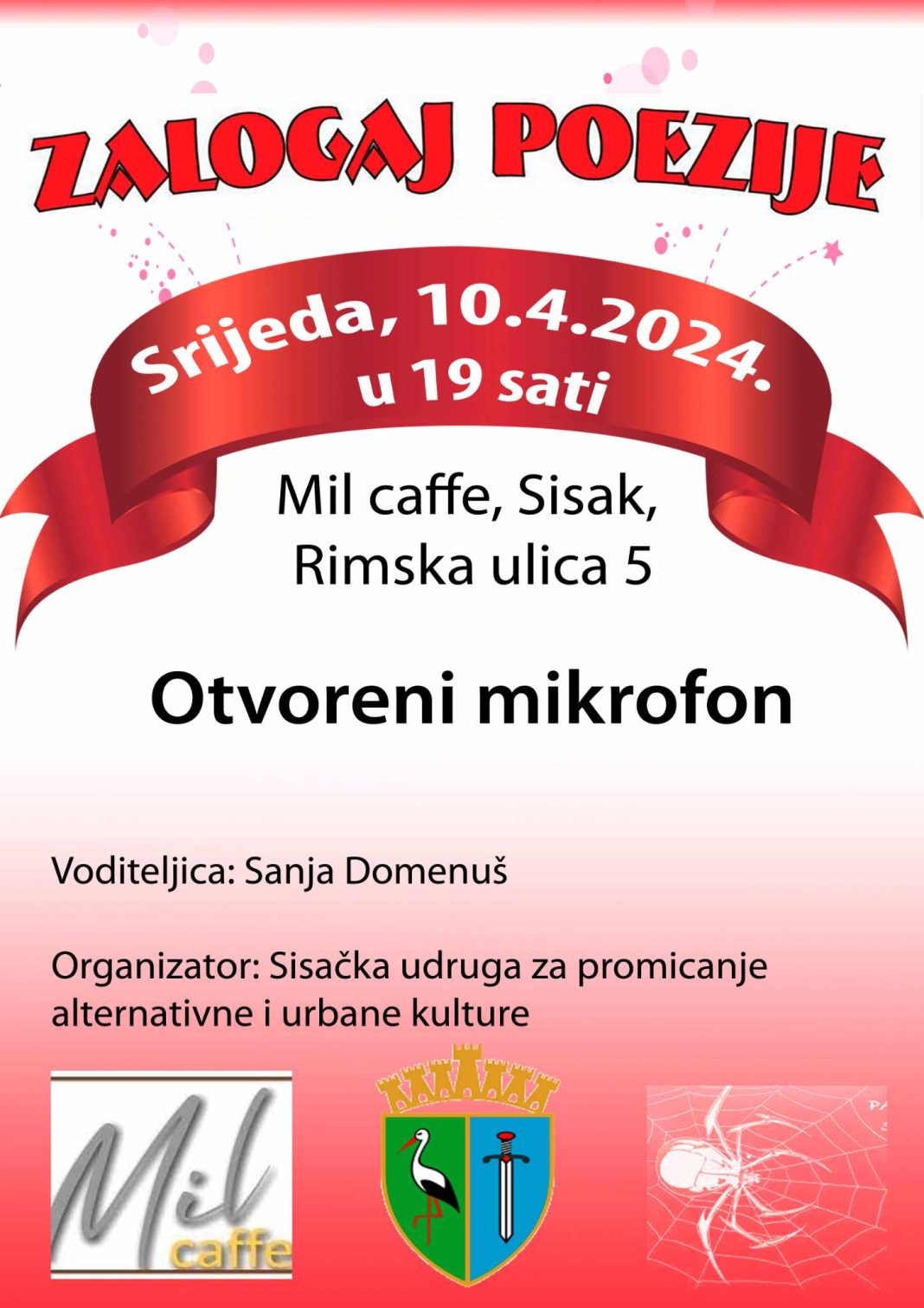 U srijedu je novi Zalogaj poezije U srijedu je novi Zalogaj poezije