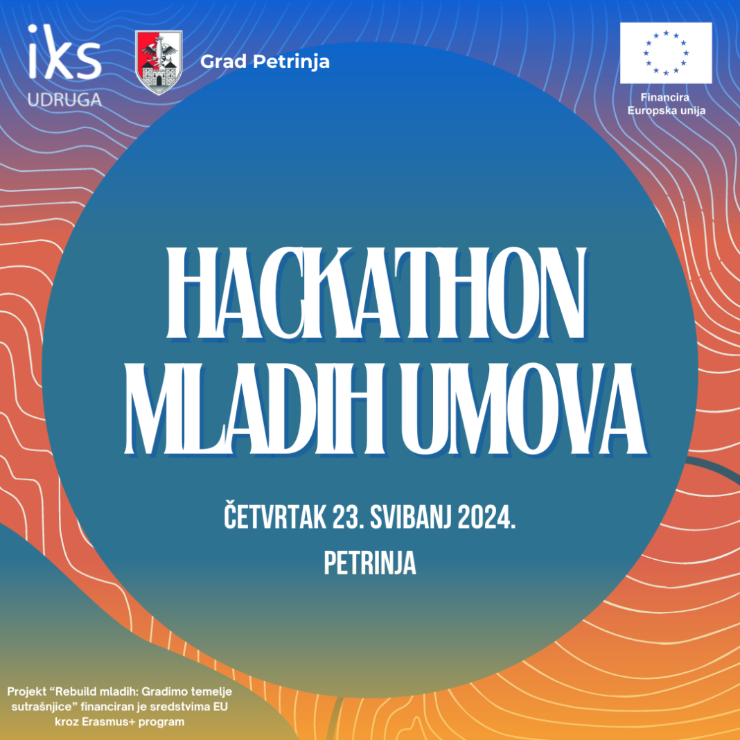 U Petrinji u četvrtak “Hackathon mladih umova” – radionice, film, koncert U Petrinji u četvrtak “Hackathon mladih umova” – radionice, film, koncert