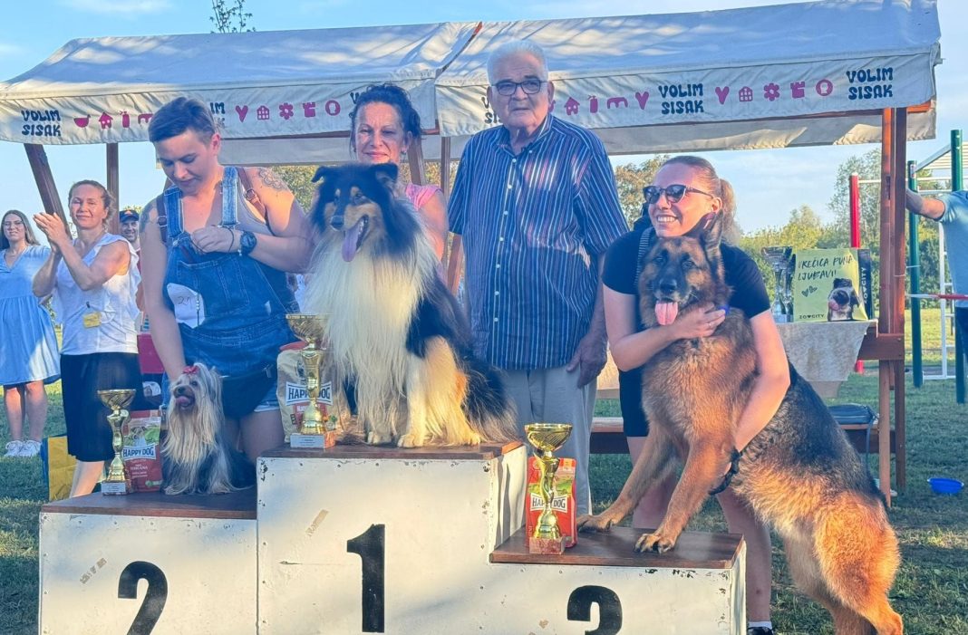 Održana još jedna Gradska revija pasa u Sisku Održana još jedna Gradska revija pasa u Sisku