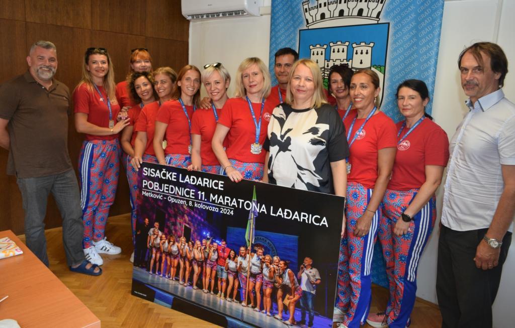 Prijem za trostruke zlatne sisačke lađarice