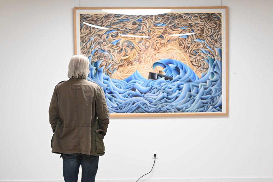GALERIJA: Damir Facan-Grdiša po prvi put predstavio svoj likovni opus u Sisku GALERIJA: Damir Facan-Grdiša po prvi put predstavio svoj likovni opus u Sisku