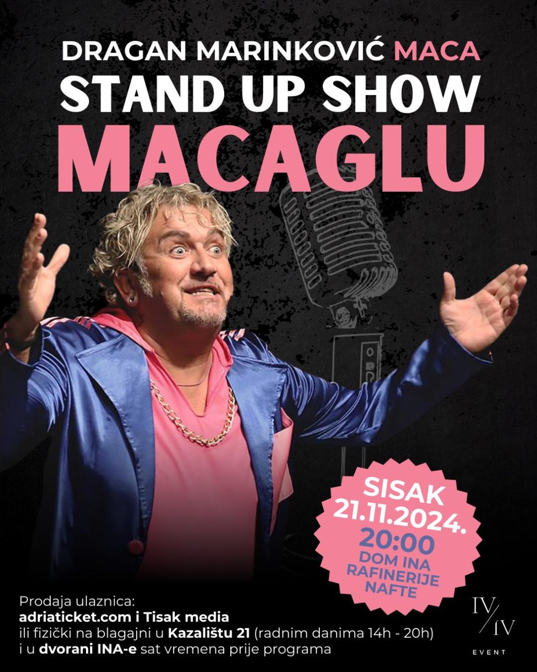 Dragan Marinković Maca u Domu Ina rafinerije nafte Dragan Marinković Maca u Domu Ina rafinerije nafte