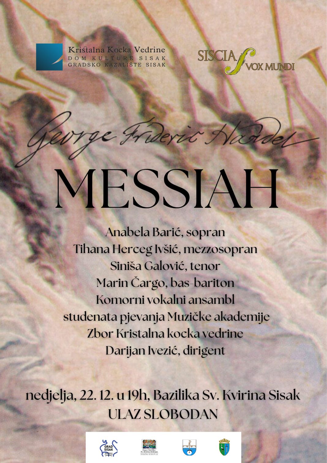 Božićni koncert “Messiah” u Bazilici Svetog Kvirina Božićni koncert “Messiah” u Bazilici Svetog Kvirina
