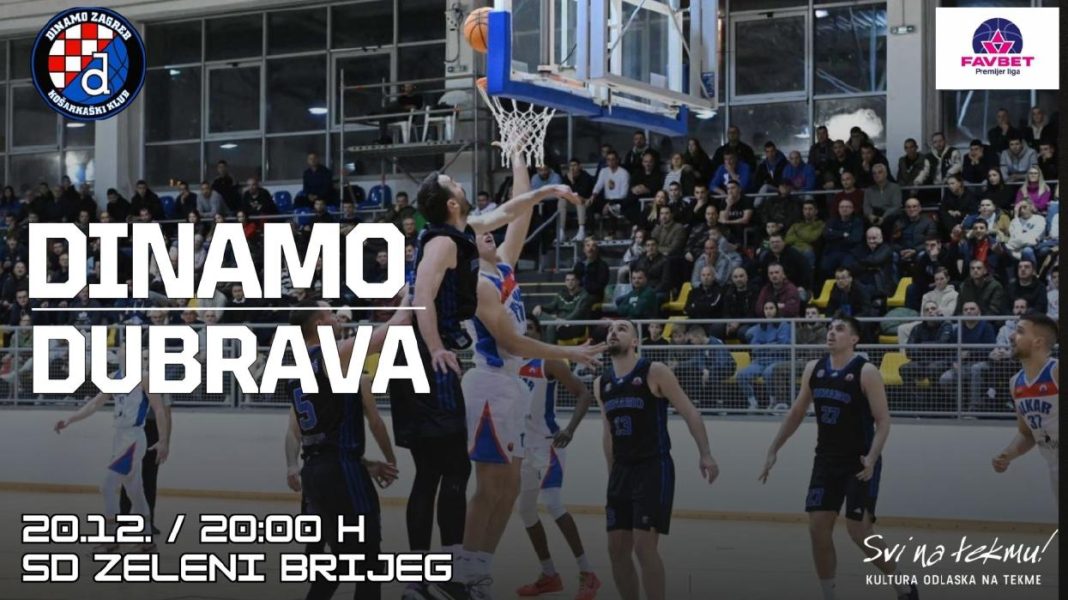 U petak košarkaški spektakl u Sisku – Dinamo vs. Dubrava U petak košarkaški spektakl u Sisku – Dinamo vs. Dubrava