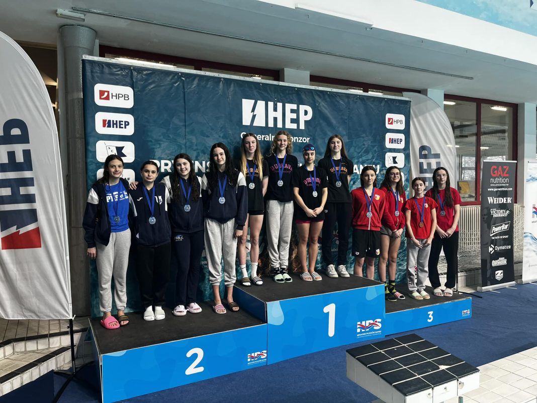 Veliki uspjeh sisačkih plivačica na PH u plivanju za kadete Veliki uspjeh sisačkih plivačica na PH u plivanju za kadete