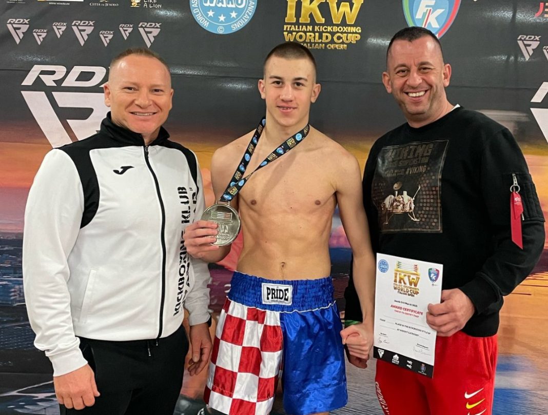 Noa Baiutti u Italiji nokautom osvojio srebro na Svjetskom kupu Noa Baiutti u Italiji nokautom osvojio srebro na Svjetskom kupu