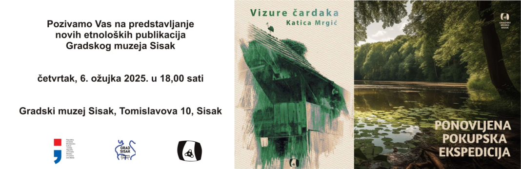 Promocija novih etnoloških izdanja Gradskog muzeja Sisak Promocija novih etnoloških izdanja Gradskog muzeja Sisak