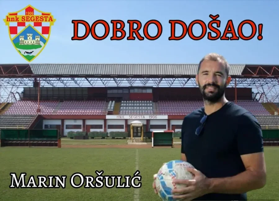 Marin Oršulić je novi trener Segeste Marin Oršulić je novi trener Segeste