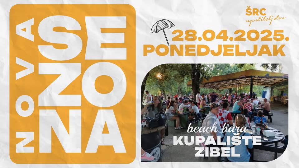 Kupalište Zibel i Beach Bar Zibel otvaraju se u ponedjeljak Kupalište Zibel i Beach Bar Zibel otvaraju se u ponedjeljak