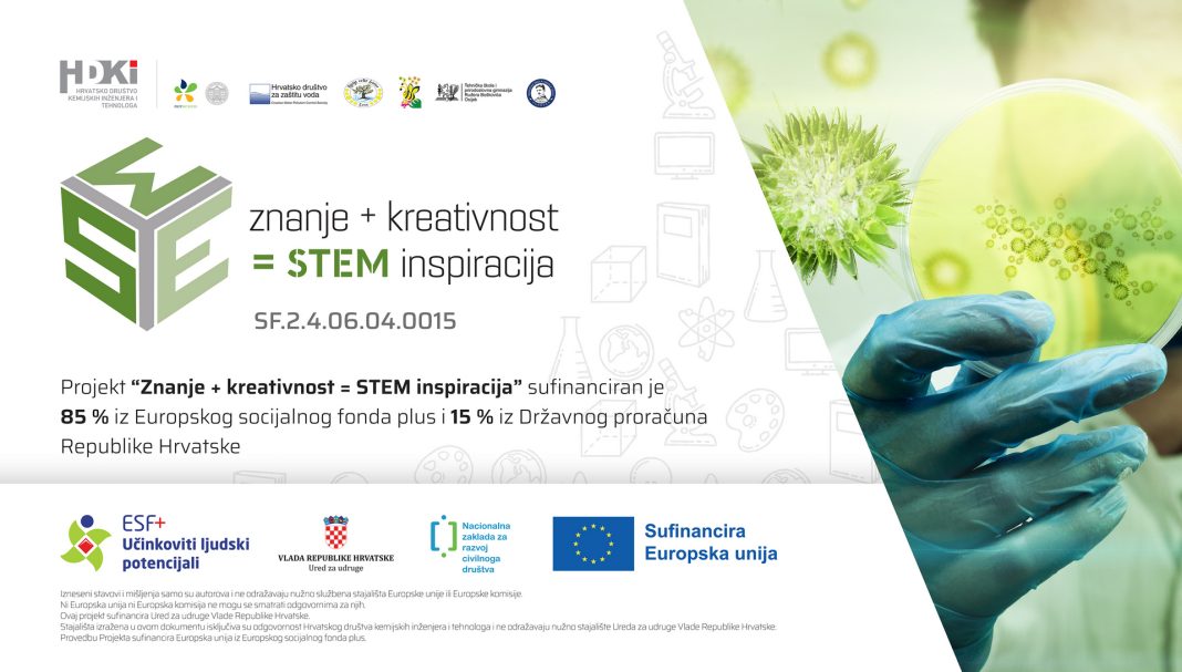STEM budućnost počinje sada: Projekt “Znanje + Kreativnost = STEM Inspiracija” dobio potporu Europskog socijalnog fonda plus! STEM budućnost počinje sada: Projekt “Znanje + Kreativnost = STEM Inspiracija” dobio potporu Europskog socijalnog fonda plus!