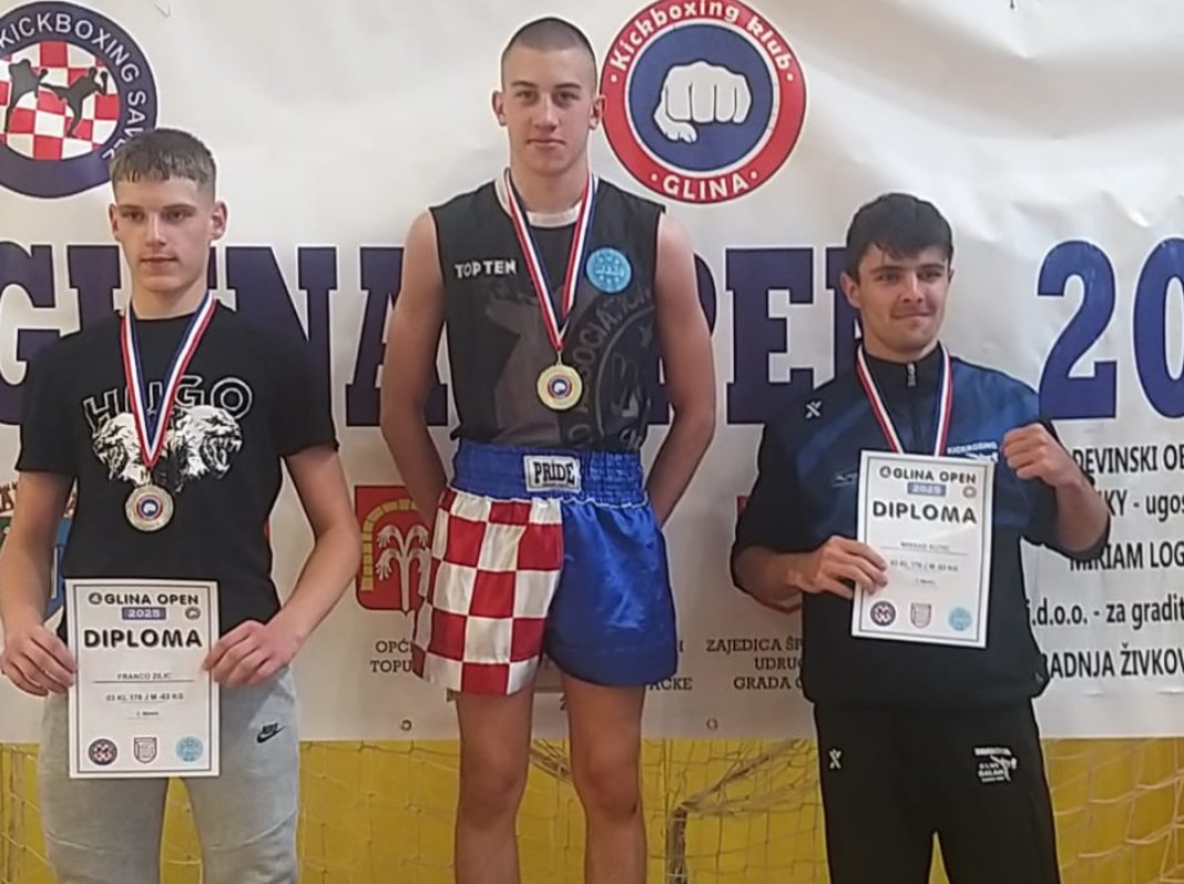 Noa Baiutti osvojio zlato na međunarodnom kickboxing turniru u Glini Noa Baiutti osvojio zlato na međunarodnom kickboxing turniru u Glini