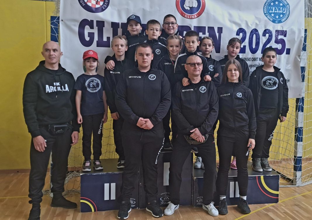 Žetva medalja na domaćem terenu za članove glinskog KBK kluba Argilla Žetva medalja na domaćem terenu za članove glinskog KBK kluba Argilla