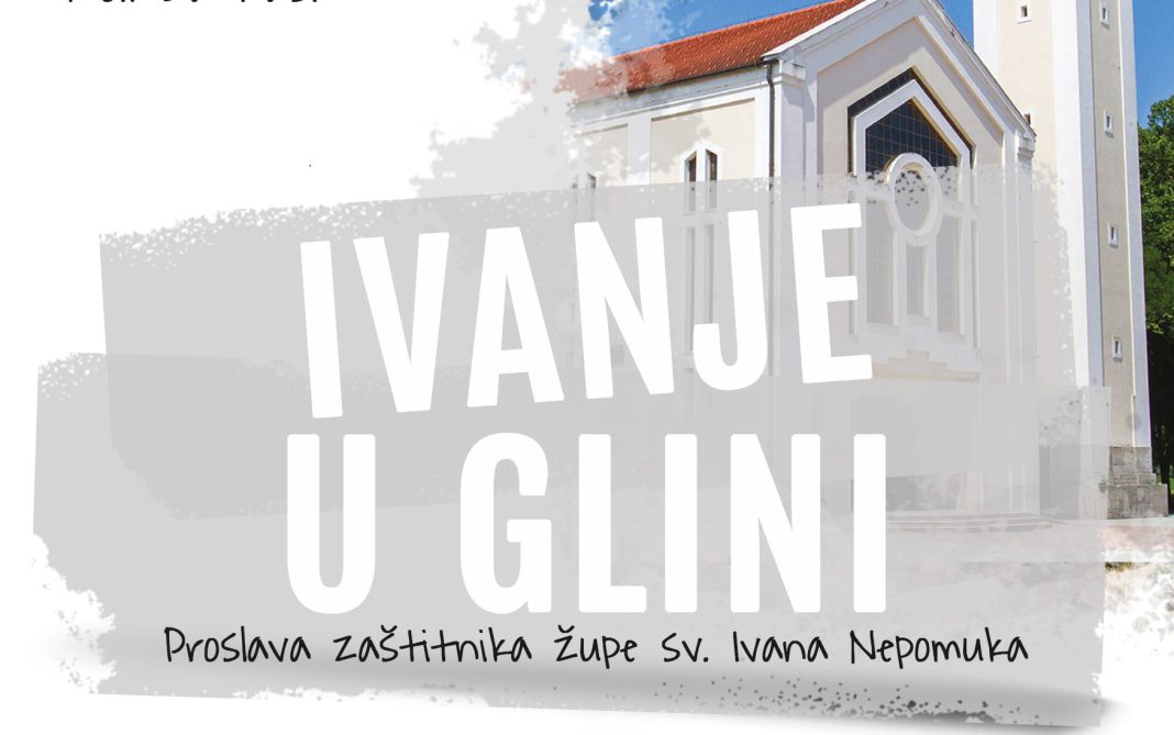 Župa Glina slavi Ivanje – uvod je trodnevna duhovna priprava
