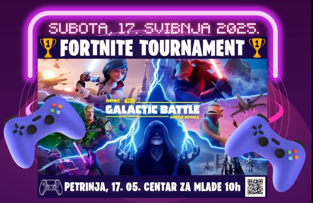 Petrinjski Centar za mlade Laura organizira FORTNITE turnir – prijavite se! Petrinjski Centar za mlade Laura organizira FORTNITE turnir – prijavite se!