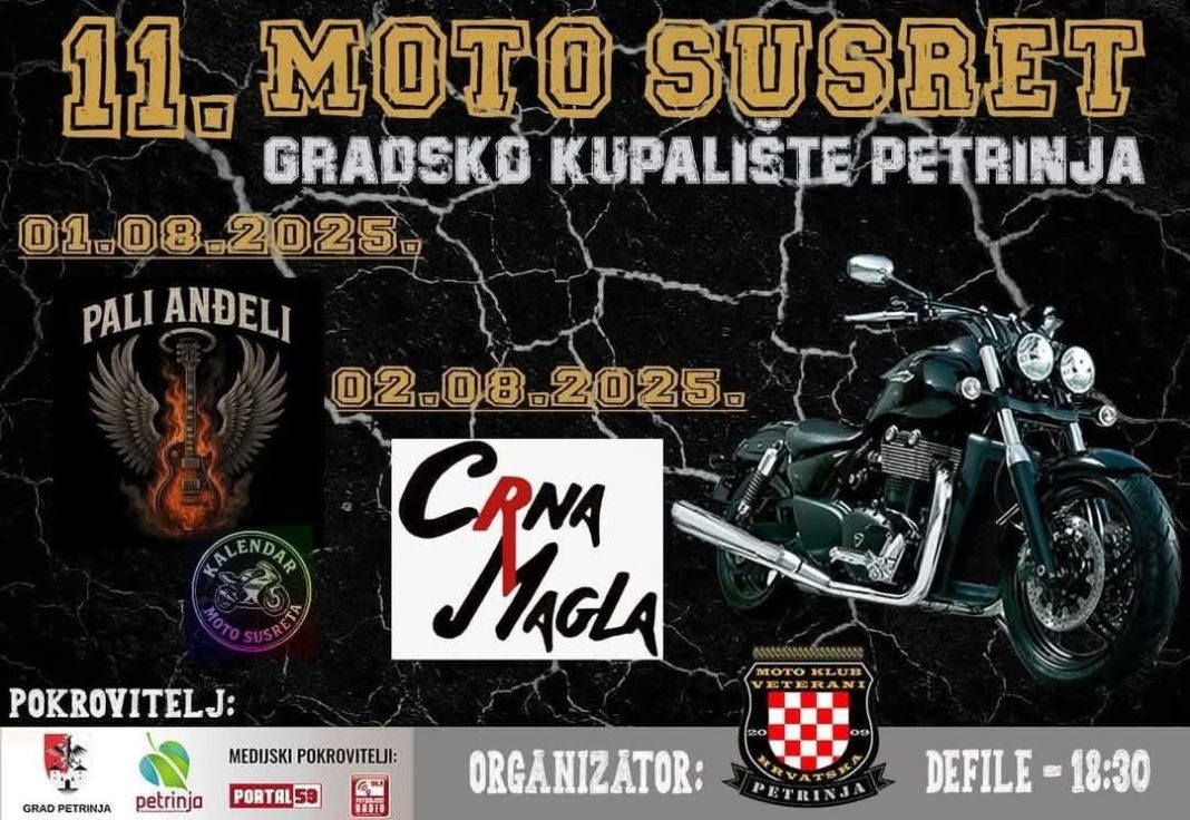 Za vikend su moto susreti u Petrinji Za vikend su moto susreti u Petrinji