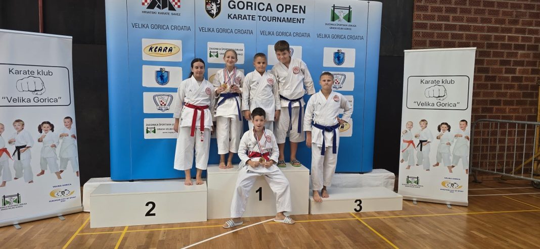 Pet medalja za članice i članove Športskog karate kluba SISAK Pet medalja za članice i članove Športskog karate kluba SISAK