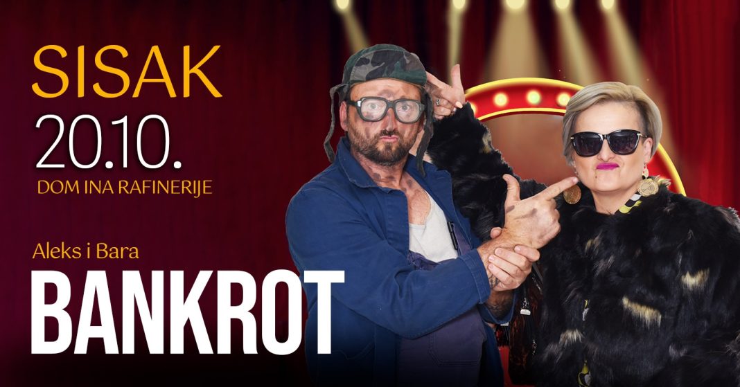 “Bankrot” u Domu rafinerije u ponedjeljak, 20. listopada “Bankrot” u Domu rafinerije u ponedjeljak, 20. listopada
