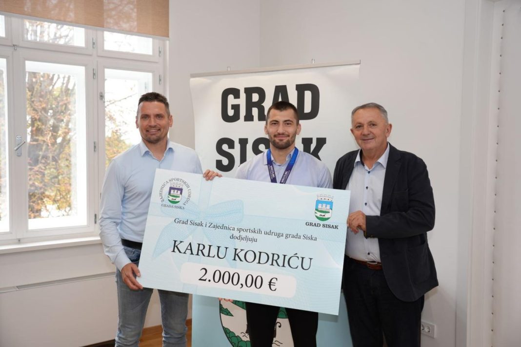 Prijem za Karla Kodrića u gradskoj vijećnici Prijem za Karla Kodrića u gradskoj vijećnici