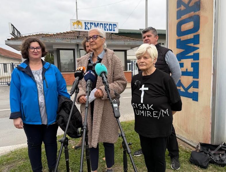 Potpora borbi Siščana protiv troske stiže i iz Sabora Potpora borbi Siščana protiv troske stiže i iz Sabora