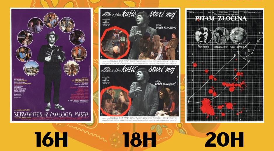 Tri filma Ivice Vidovića u sisačkom Kazalištu 21 Tri filma Ivice Vidovića u sisačkom Kazalištu 21