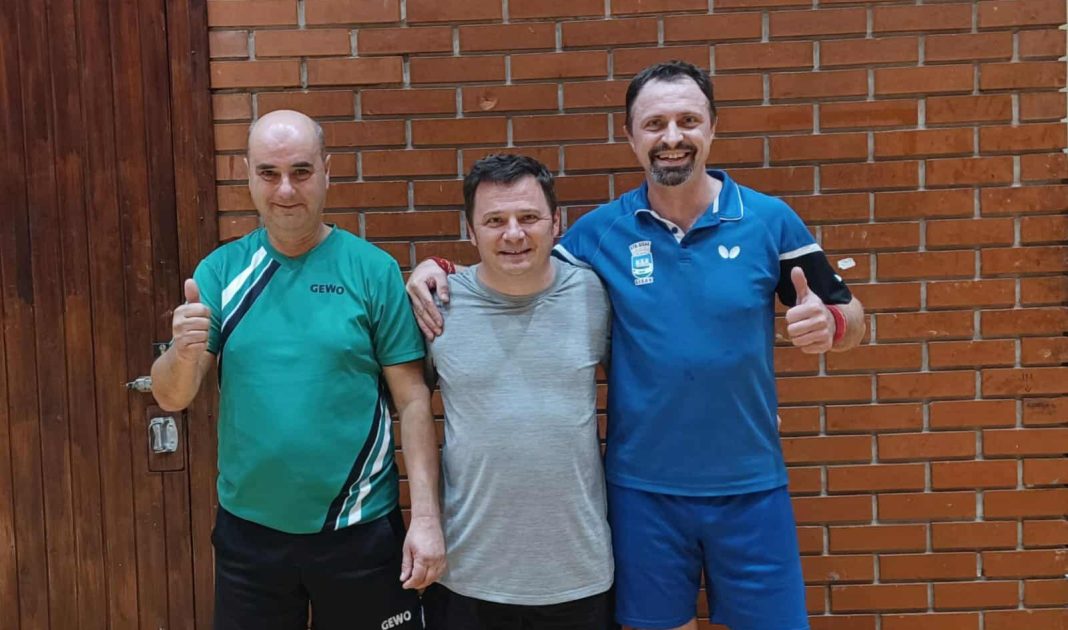 s lijeva na desno – Momčilo Končar, Antonio Šimunović i Mario Šolaja