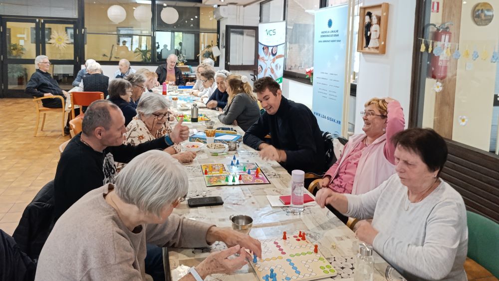 Inkluzivna volonterska akcija u Domu za starije Sisak
