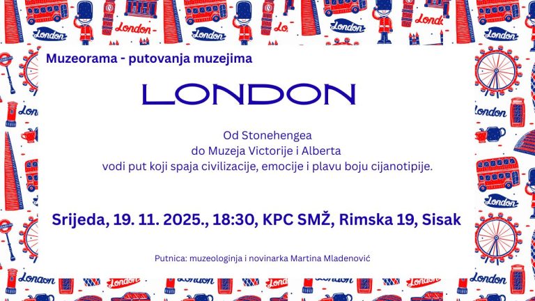 Predavanje o londonskim muzejima