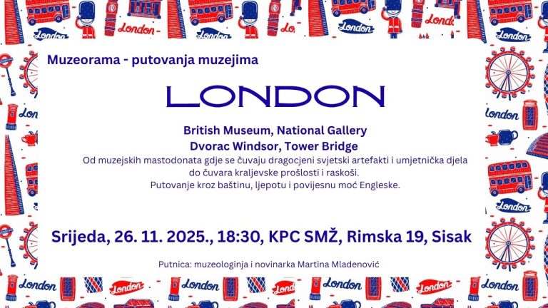 Novo predavanje o britanskim muzejima