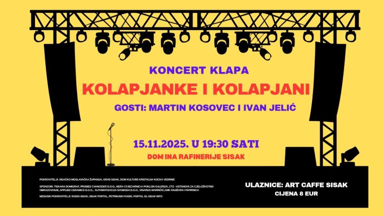 Koncert klapa Kolapjanke i Kolapjani