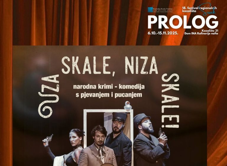 “Uza skale, niza skale!” u ponedjeljak u Kazalištu 21