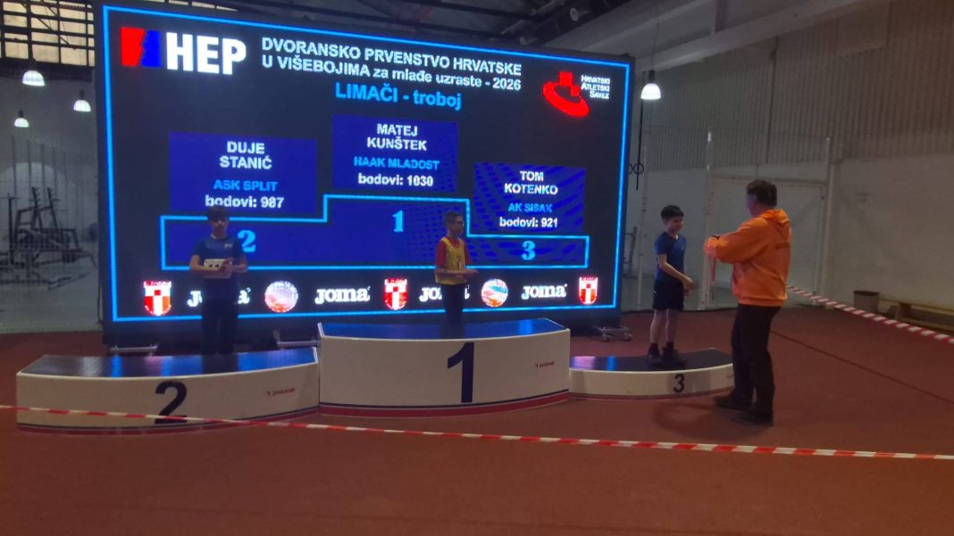 Tom Kotenko brončani u višeboju na prvenstvu Hrvatske