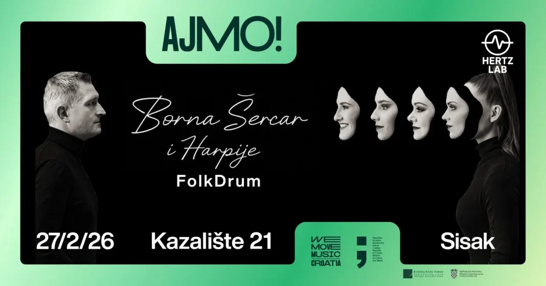Borna Šercar i Harpije u Sisku 27. veljače Borna Šercar i Harpije u Sisku 27. veljače