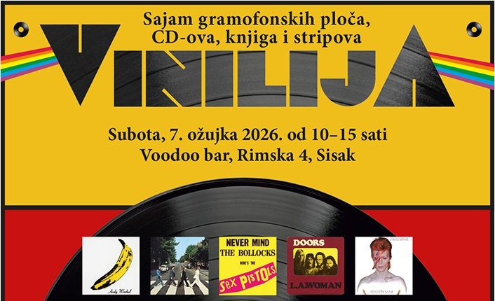 U subotu u Sisku – sajam gramofonskih ploča U subotu u Sisku – sajam gramofonskih ploča