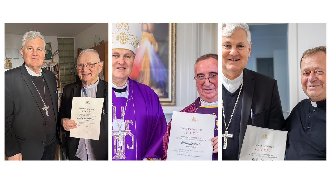 Papa Lav XIV. imenovao trojicu novih monsignora Papa Lav XIV. imenovao trojicu novih monsignora