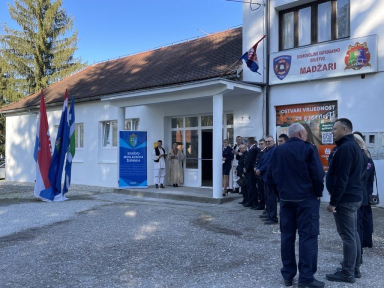 Završena obnova vatrogasnog doma u Madžarima
