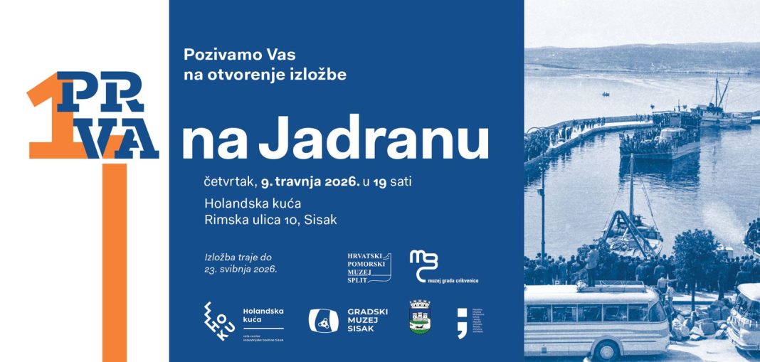 U Gradskom muzeju Sisak izložba “Prva na Jadranu” U Gradskom muzeju Sisak izložba “Prva na Jadranu”