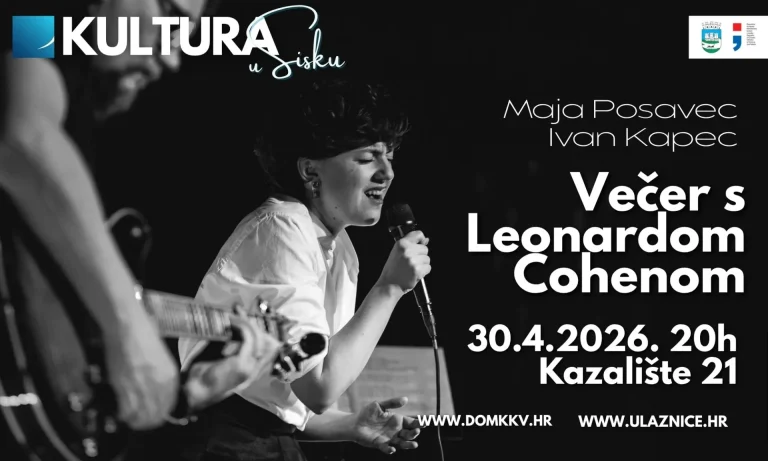 Večer s Leonardom Cohenom u Kazalištu 21