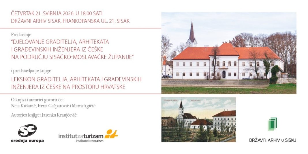 Predstavljanje monografije „Leksikon graditelja, arhitekata i građevinskih inženjera iz Češke na prostoru Hrvatske“ Predstavljanje monografije „Leksikon graditelja, arhitekata i građevinskih inženjera iz Češke na prostoru Hrvatske“