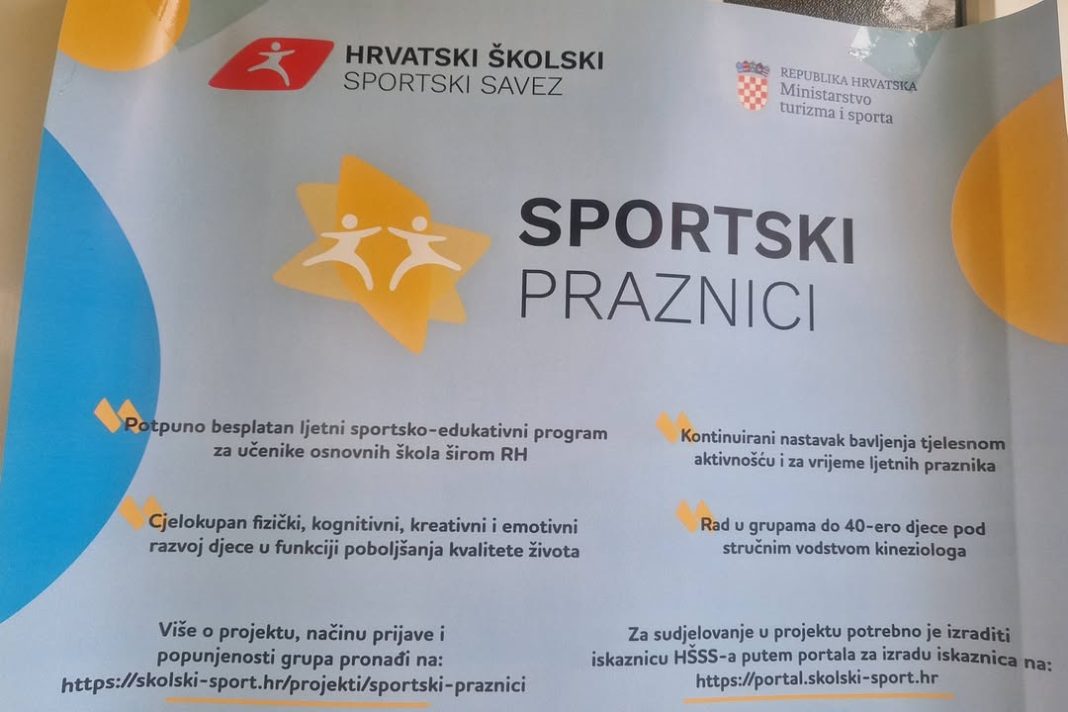 Sportski praznici započeli u Sisačko-moslavačkoj županiji Sportski praznici započeli u Sisačko-moslavačkoj županiji