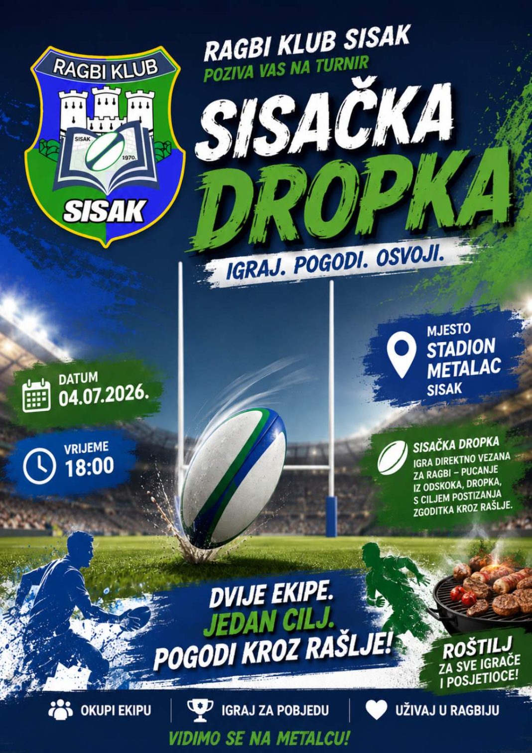 Sisačka dropka ove subote na Metalcu Sisačka dropka ove subote na Metalcu
