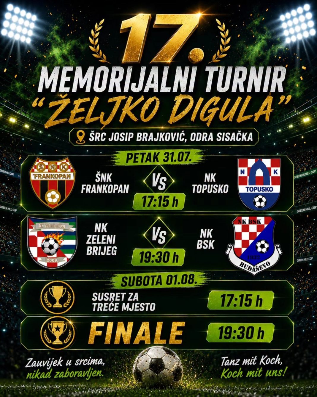 17. memorijalni turnir “Željko Digula” 17. memorijalni turnir “Željko Digula”