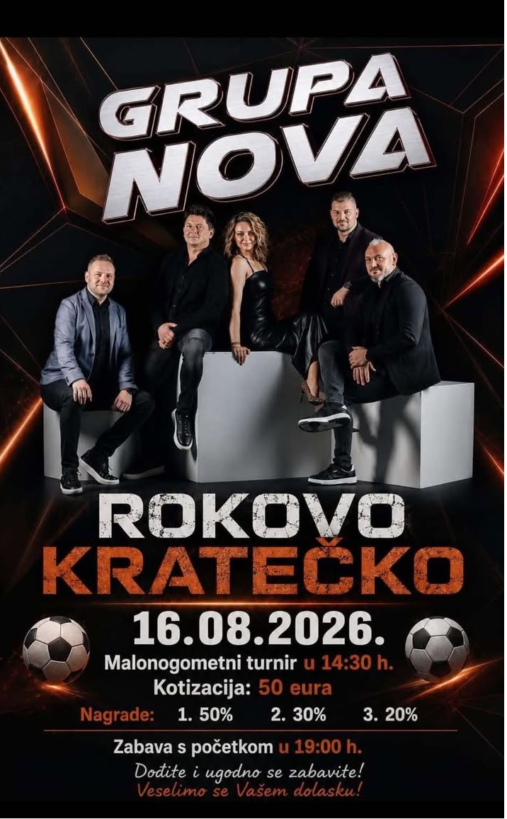 U nedjelju proslava Rokova u Kratečkom uz malonogometni turnir i zabavu U nedjelju proslava Rokova u Kratečkom uz malonogometni turnir i zabavu